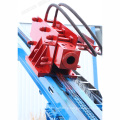 Mini hydraulic pile driver for solar guardrail installation boring pile driver equipment